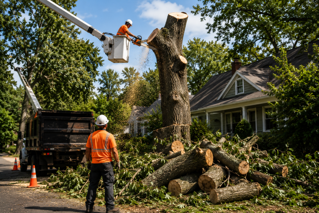 emergency tree removal Doylestown PA