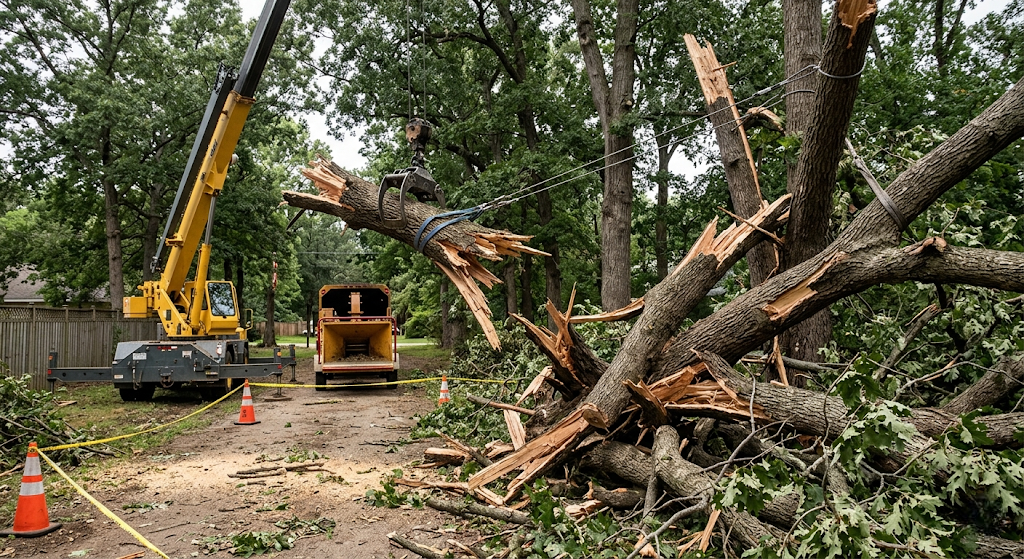 Dangerous Tree Waste Removal